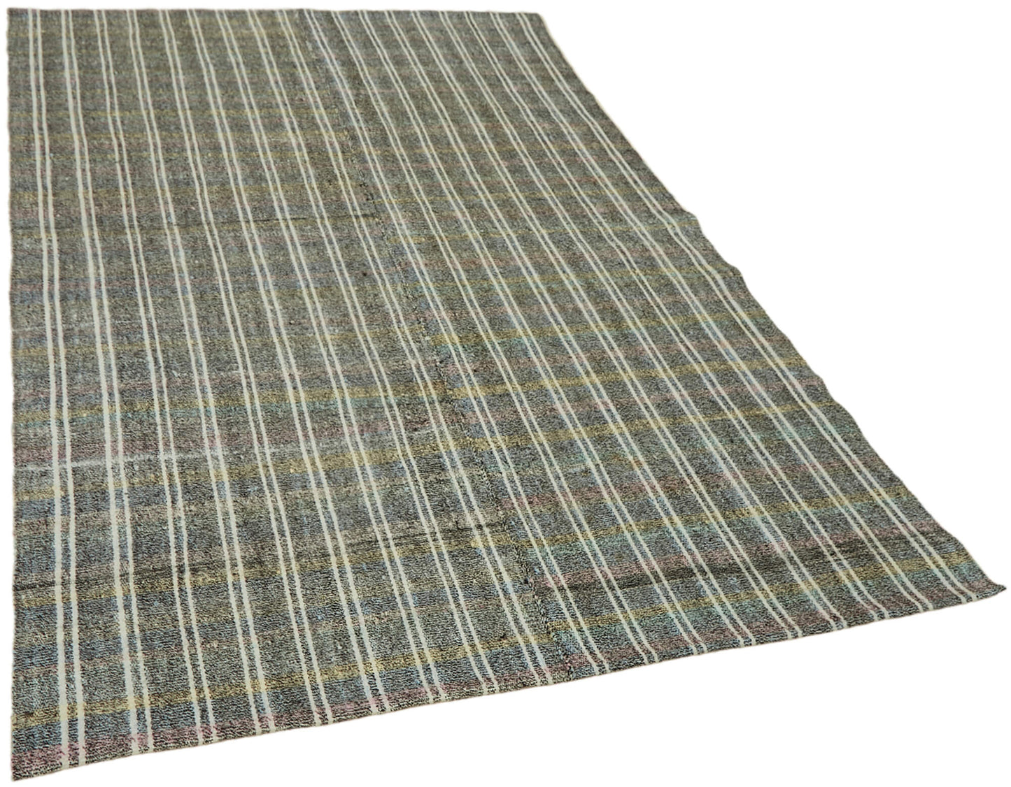 5x8 Multicolor Anatolian Kilim Rug - 43462