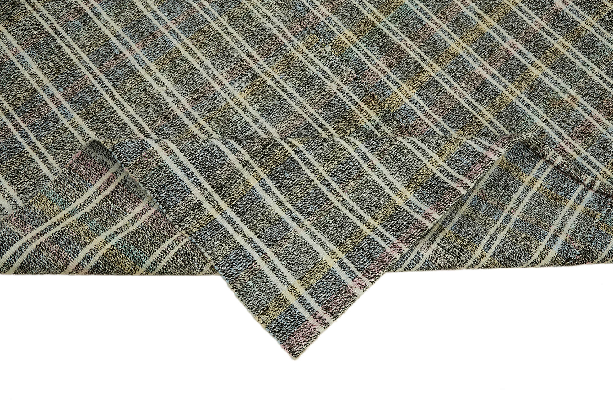 5x8 Multicolor Anatolian Kilim Rug - 43462