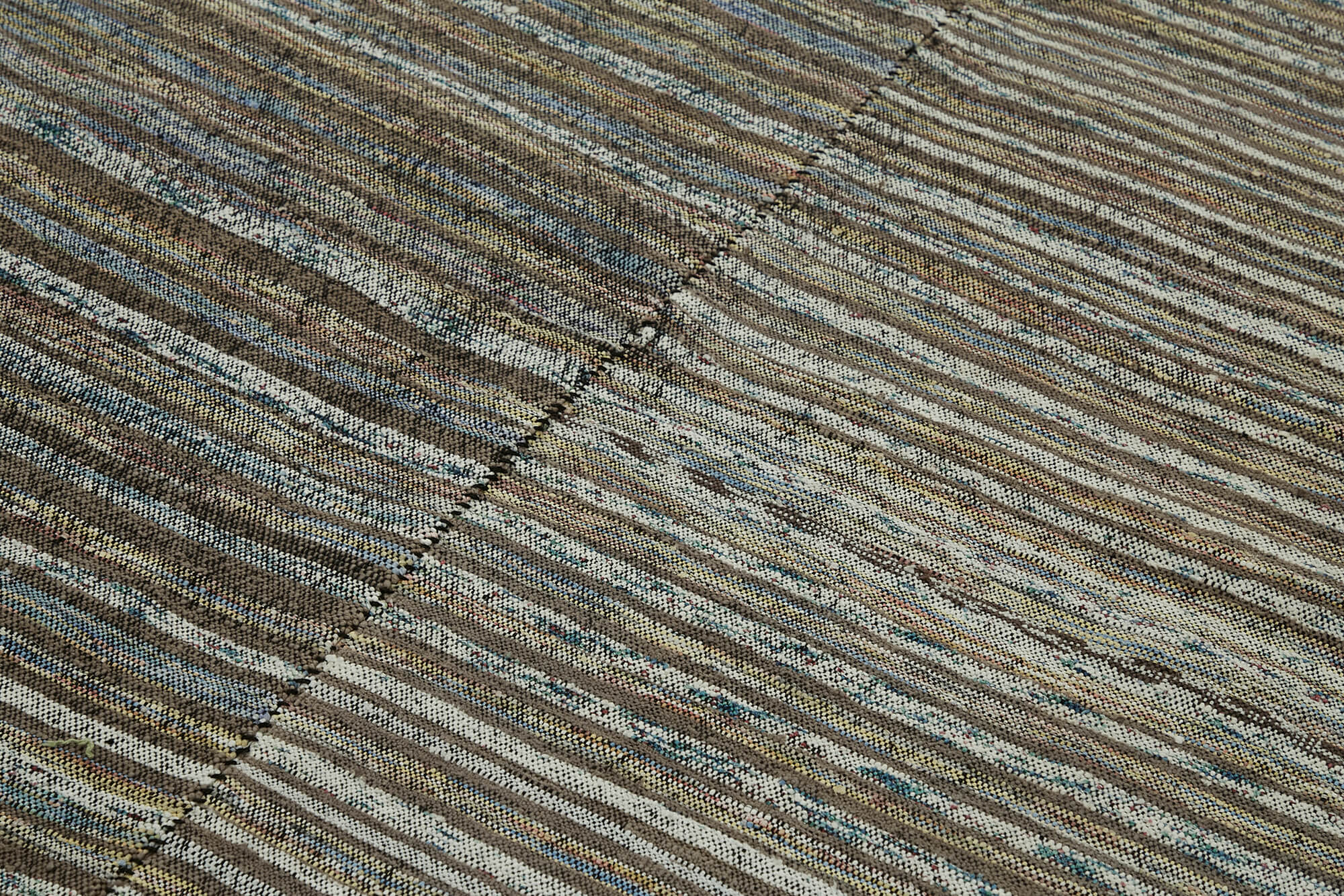 6x9 Multicolor Anatolian Kilim Rug - 43463