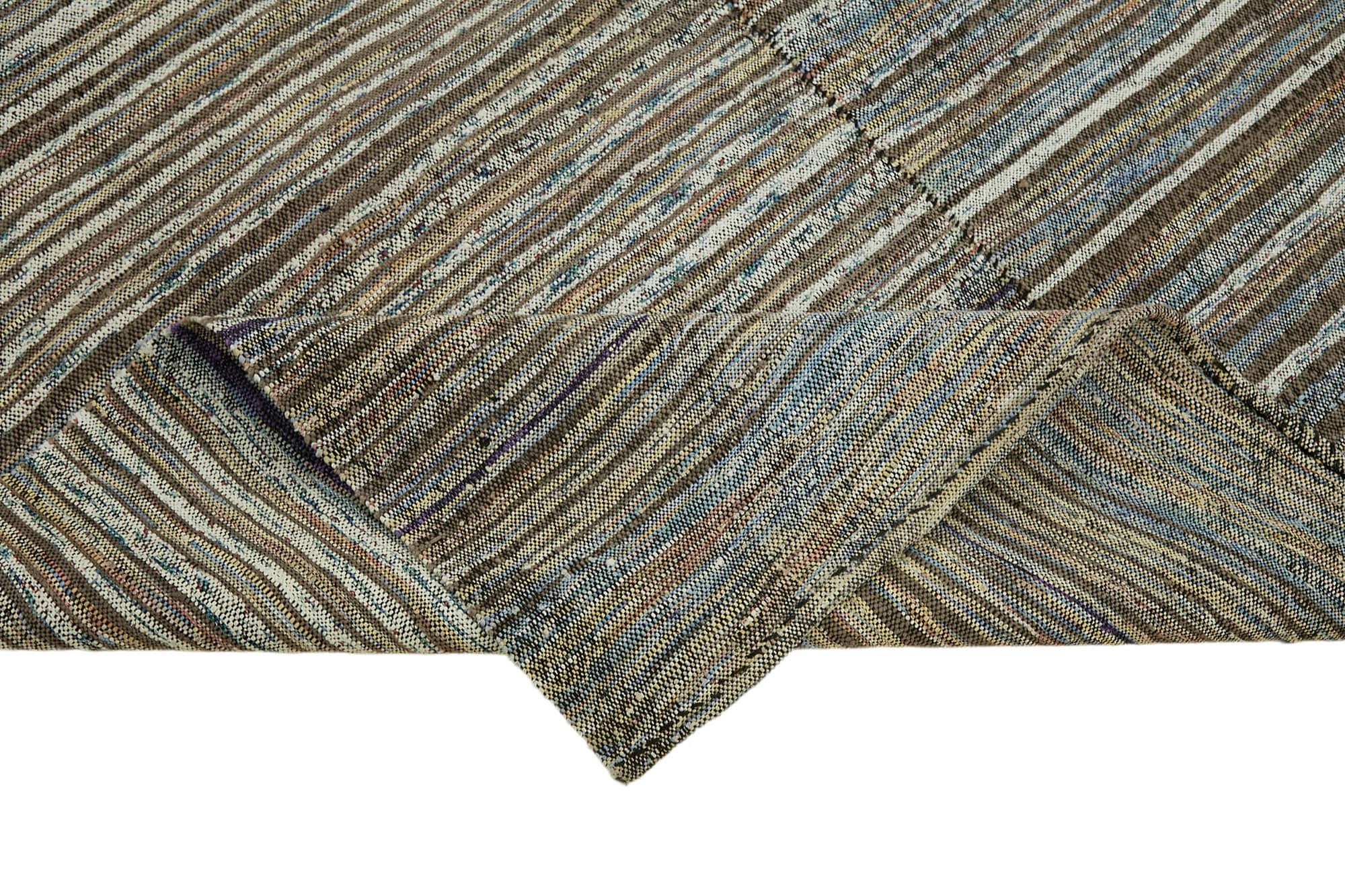 6x9 Multicolor Anatolian Kilim Rug - 43463