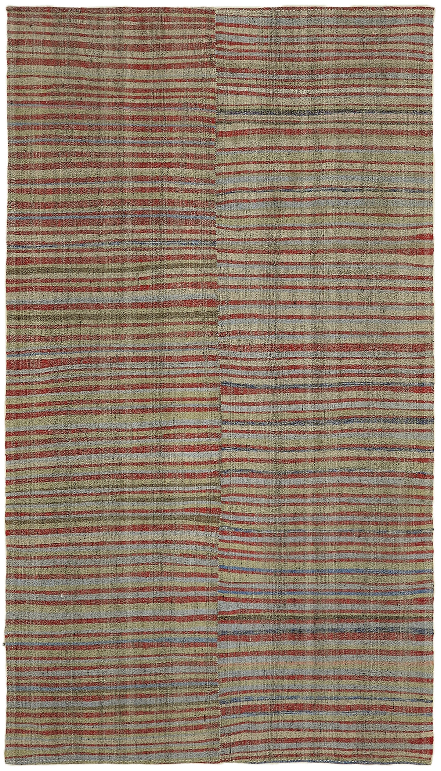 6x11 Multicolor Anatolian Kilim Rug - 43468
