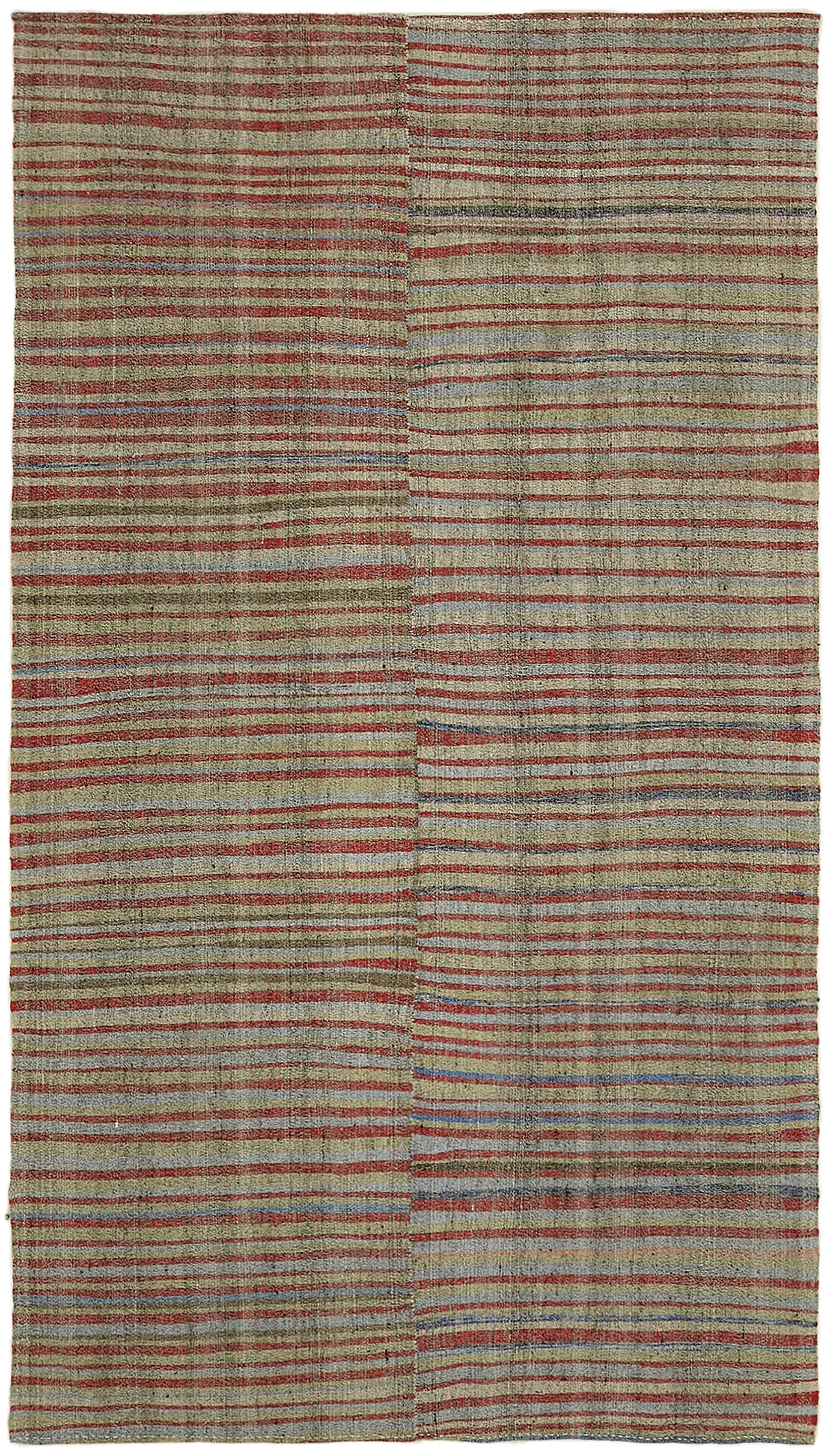 6x11 Multicolor Anatolian Kilim Rug - 43468