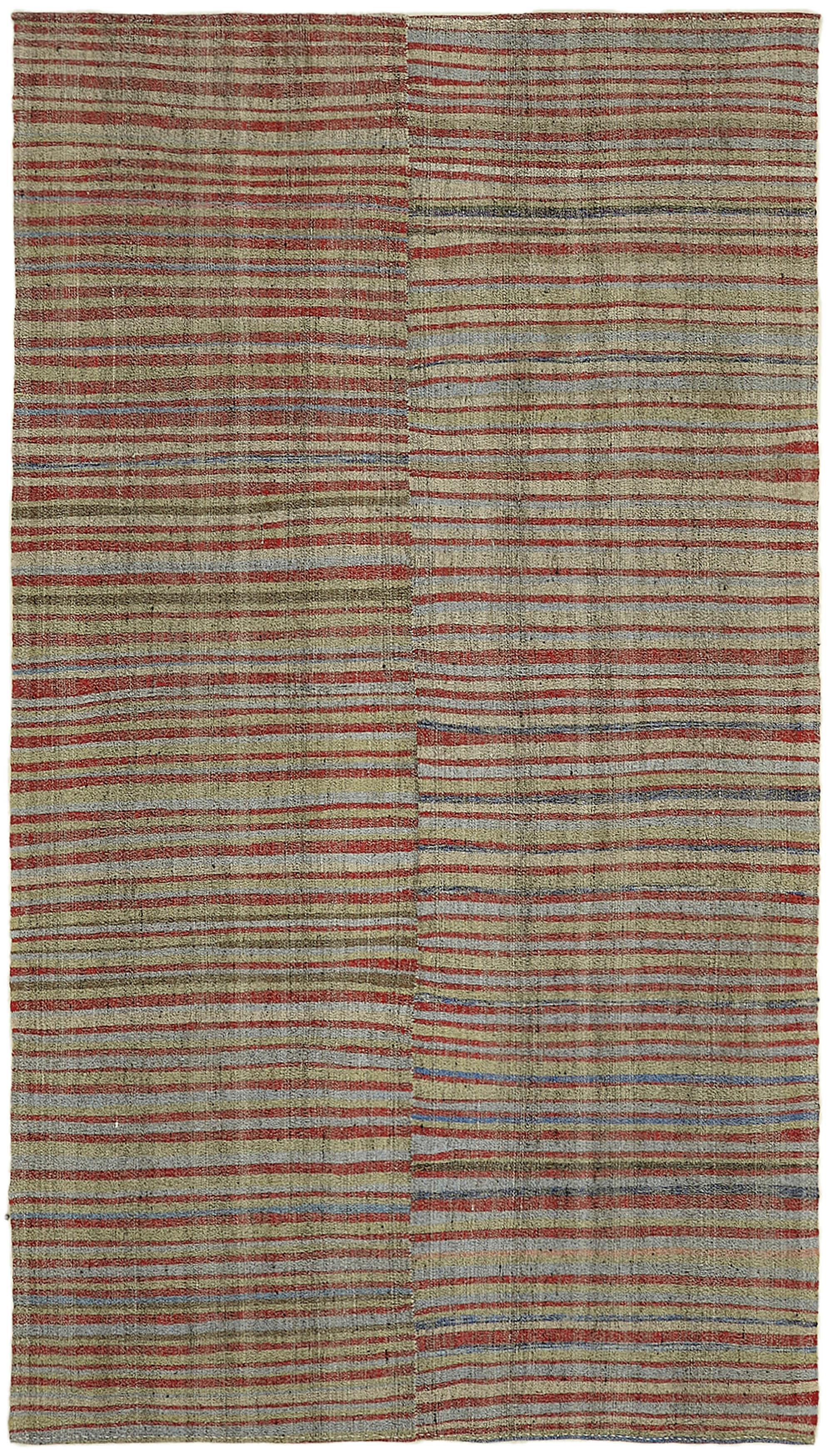6x11 Multicolor Anatolian Kilim Rug - 43468