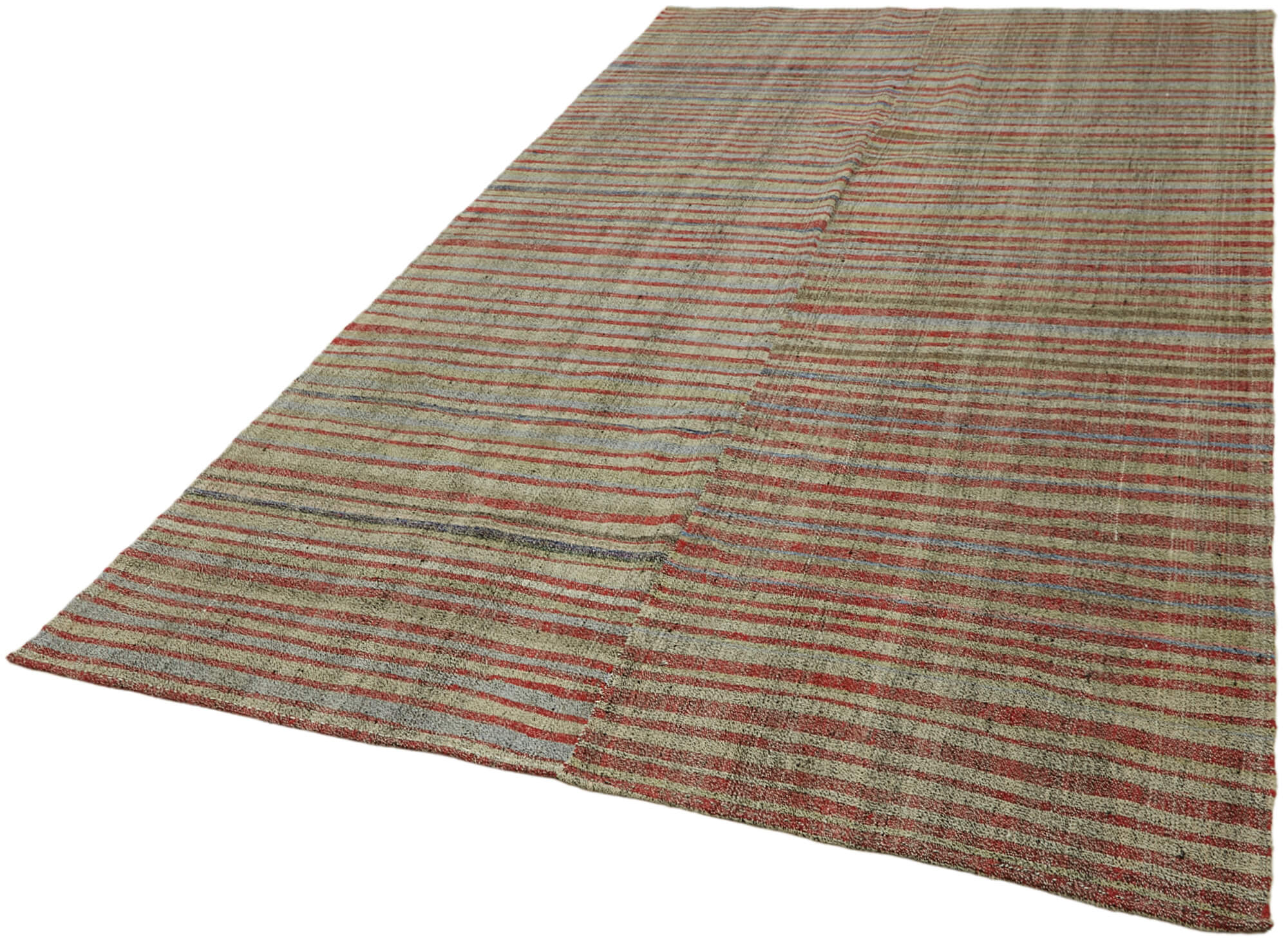 6x11 Multicolor Anatolian Kilim Rug - 43468
