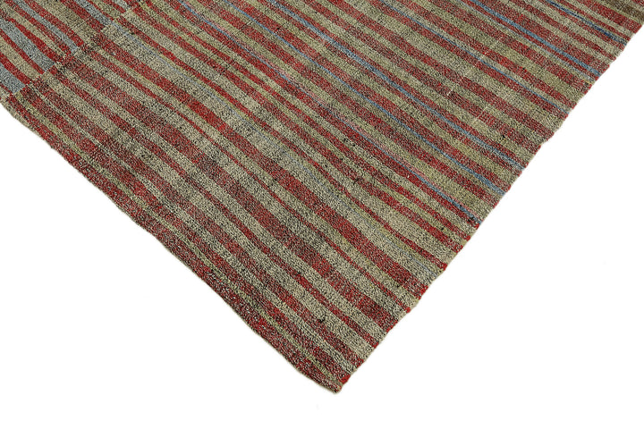 6x11 Multicolor Anatolian Kilim Rug - 43468