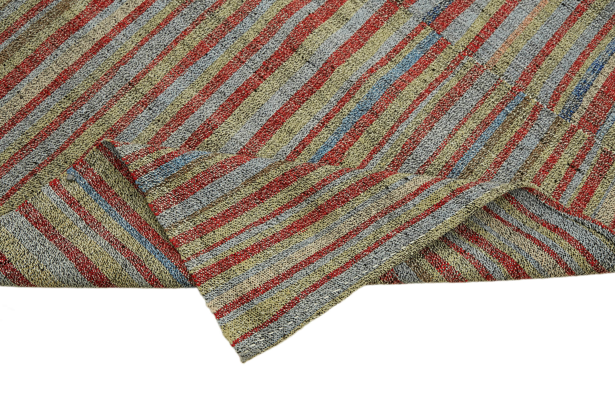 6x11 Multicolor Anatolian Kilim Rug - 43468