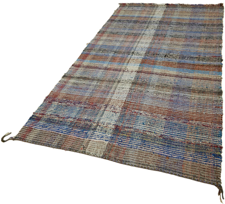 5x11 Multicolor Anatolian Kilim Rug - 43472