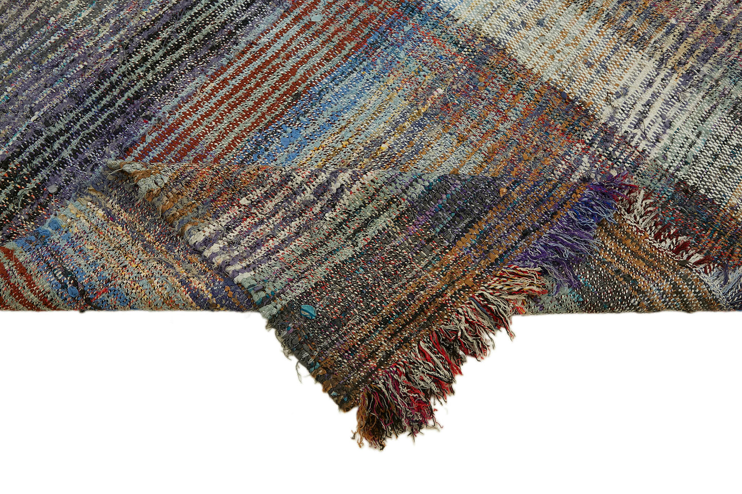 5x11 Multicolor Anatolian Kilim Rug - 43472