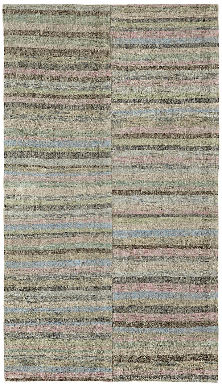 5x9 Multicolor Anatolian Kilim Rug - 43479