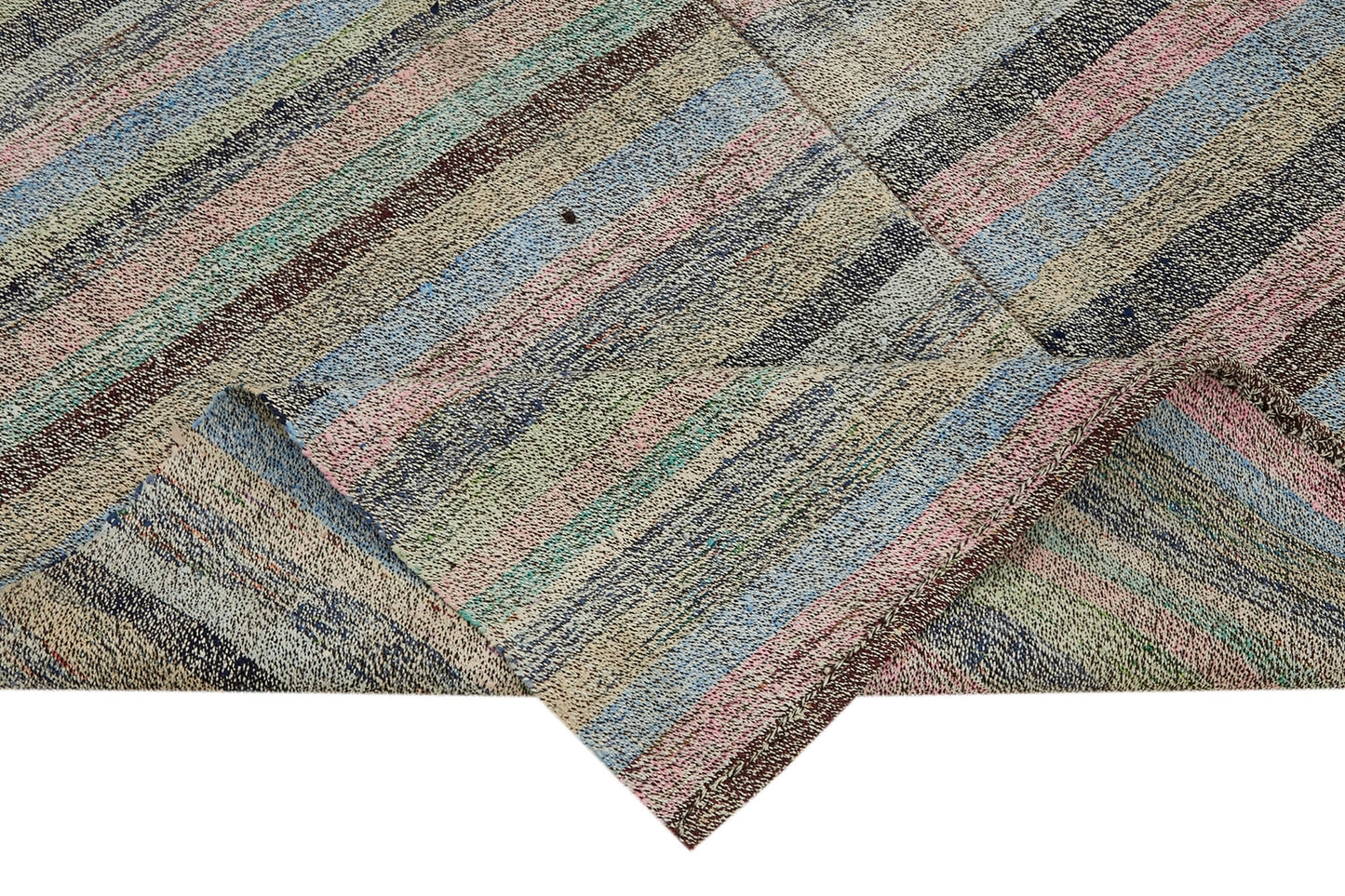 5x9 Multicolor Anatolian Kilim Rug - 43479