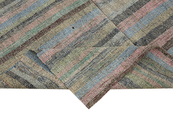 5x9 Multicolor Anatolian Kilim Rug - 43479