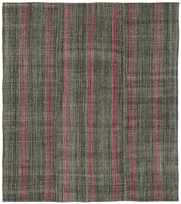 6x7 Multicolor Anatolian Kilim Rug - 43488