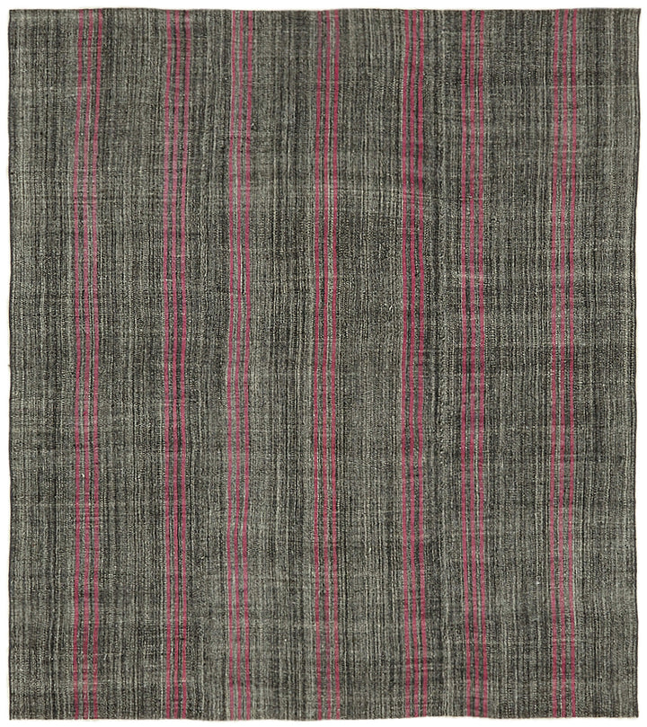 6x7 Multicolor Anatolian Kilim Rug - 43488