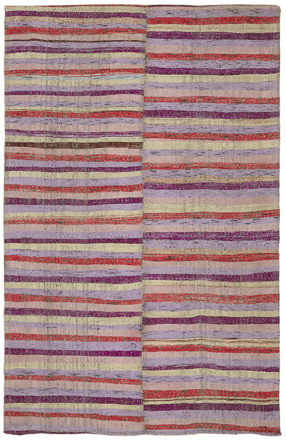 7x10 Grey Anatolian Kilim Rug - 43500