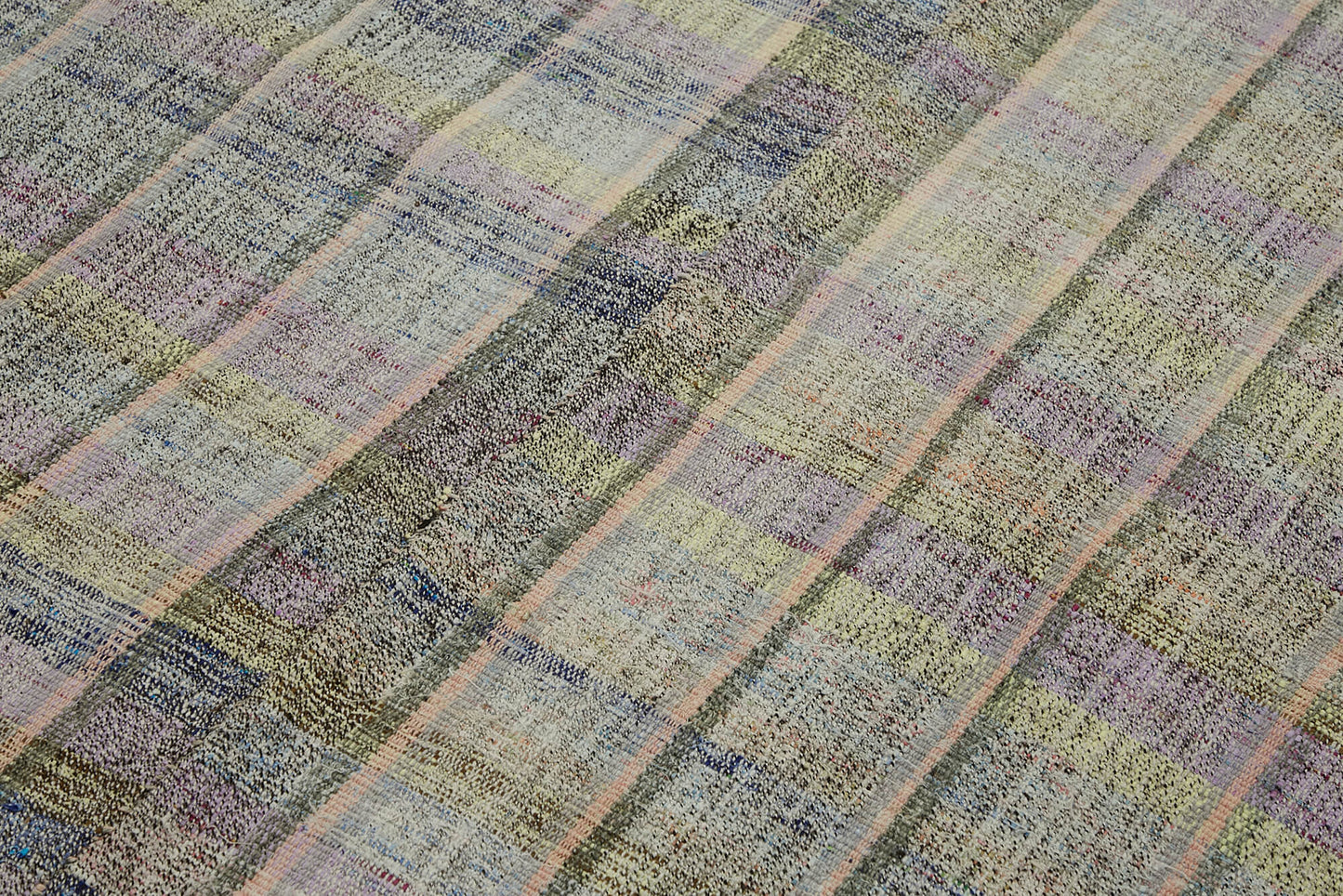 5x9 Grey Anatolian Kilim Rug - 43502