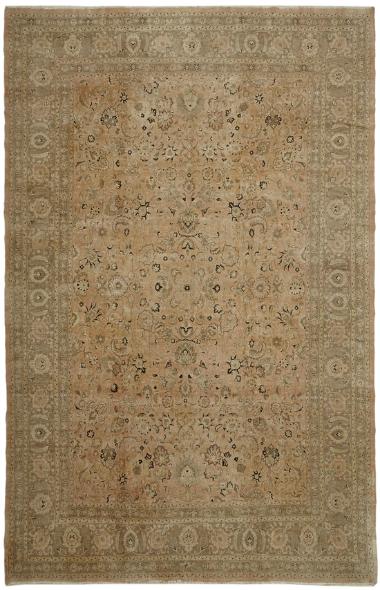 12x19 Beige Oushak Rug - 43504