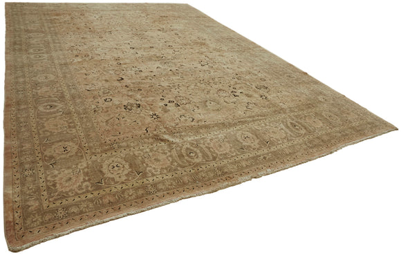 12x19 Beige Oushak Rug - 43504