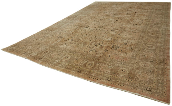 12x19 Beige Oushak Rug - 43504