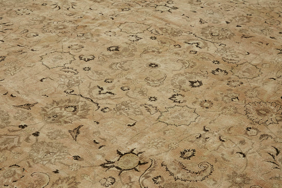 12x19 Beige Oushak Rug - 43504