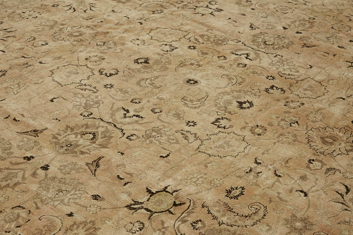 12x19 Beige Oushak Rug - 43504