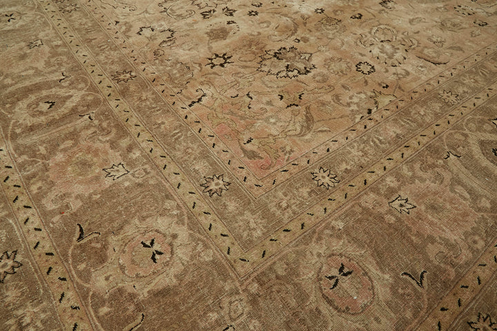 12x19 Beige Oushak Rug - 43504