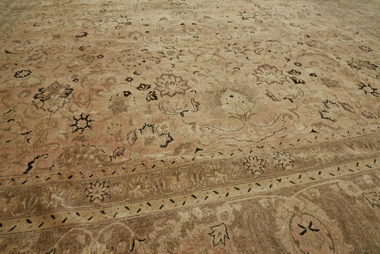 12x19 Beige Oushak Rug - 43504