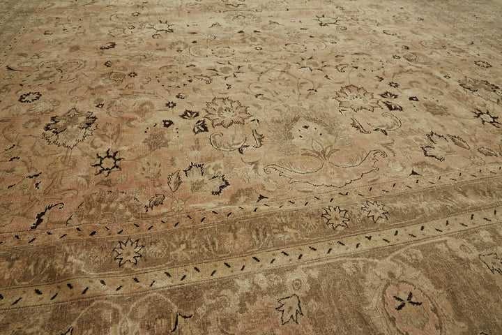 12x19 Beige Oushak Rug - 43504