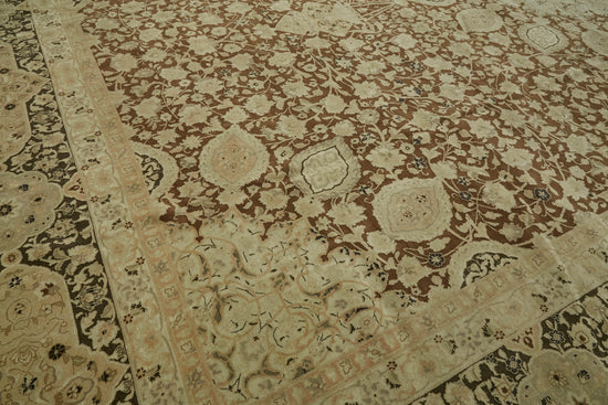 13x19 Beige Oushak Rug - 43505