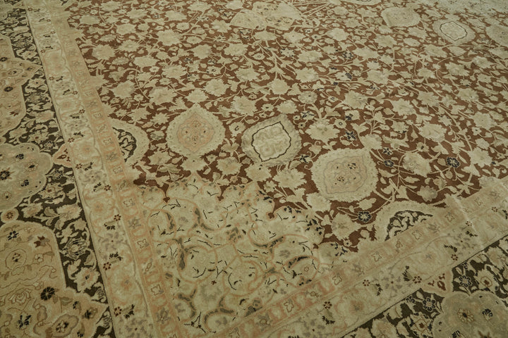 13x19 Beige Oushak Rug - 43505