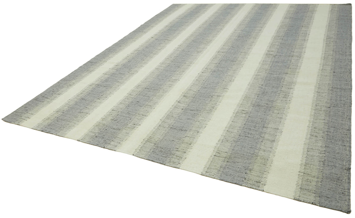 9x12 White Contemporary Area Rug - 43509