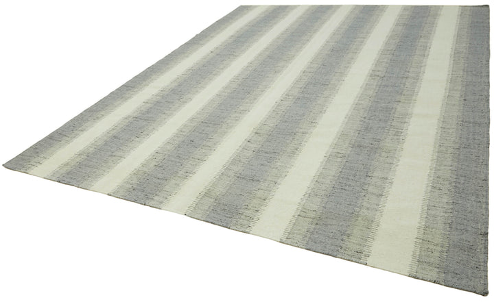 9x12 White Contemporary Area Rug - 43509