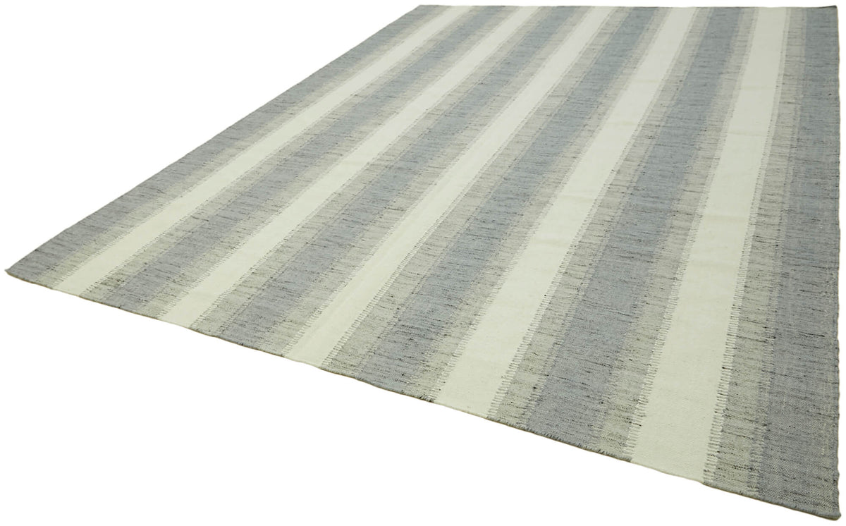 9x12 White Contemporary Area Rug - 43510