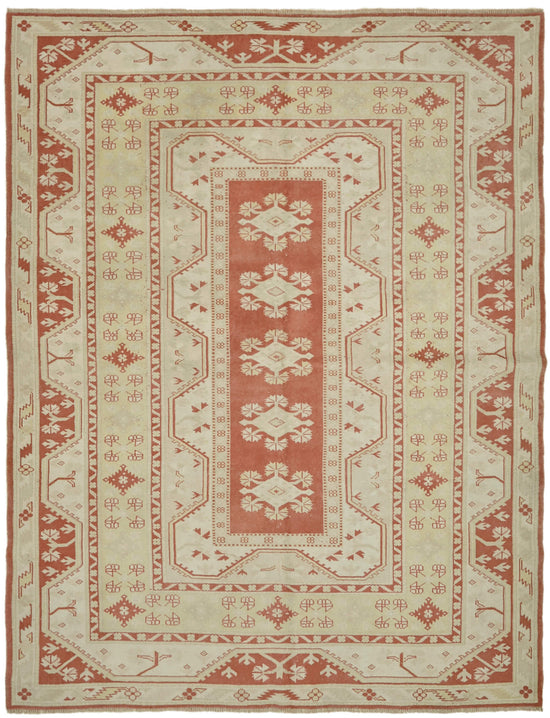 7x9 Beige Anatolian Rug - 43591