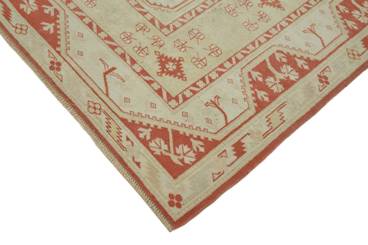 7x9 Beige Anatolian Rug - 43591