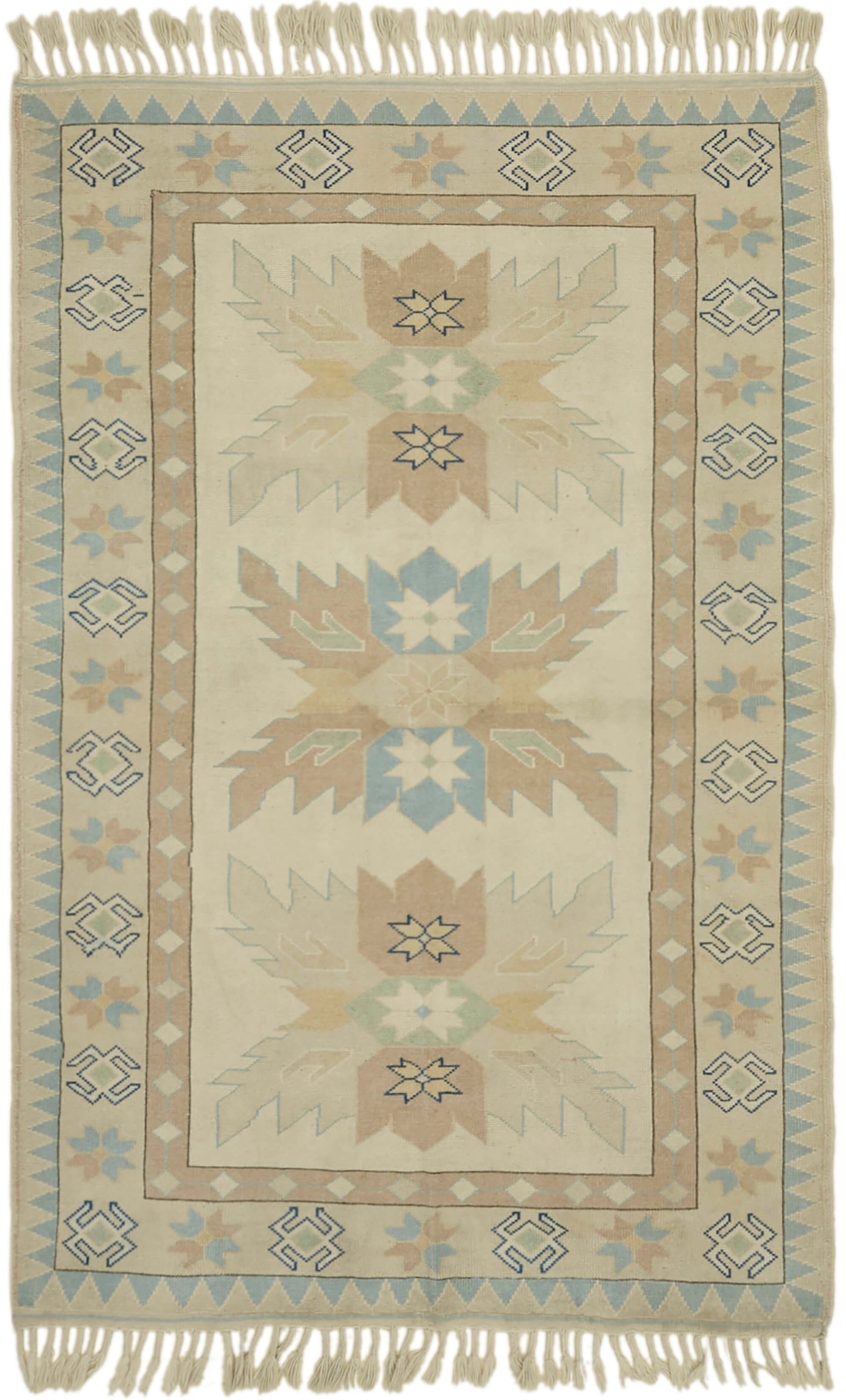 5x7 Beige Anatolian Rug - 43595