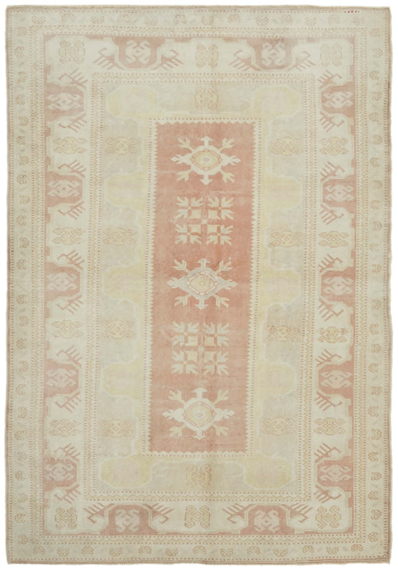 5x8 Beige Anatolian Rug - 43611
