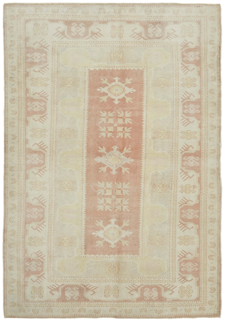 5x8 Beige Anatolian Rug - 43611