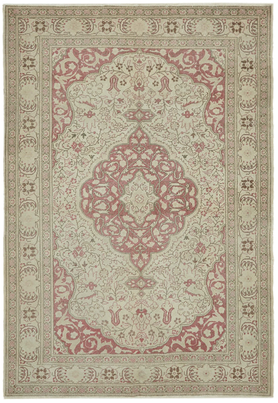 5x7 Beige Anatolian Rug - 43616
