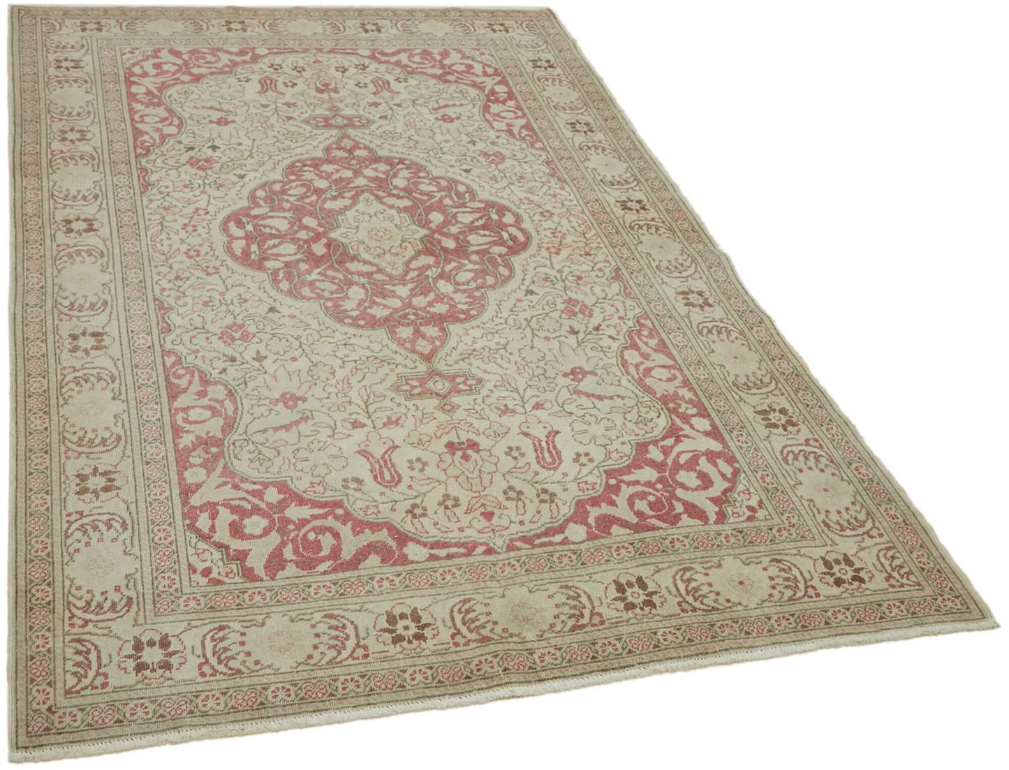 5x7 Beige Anatolian Rug - 43616