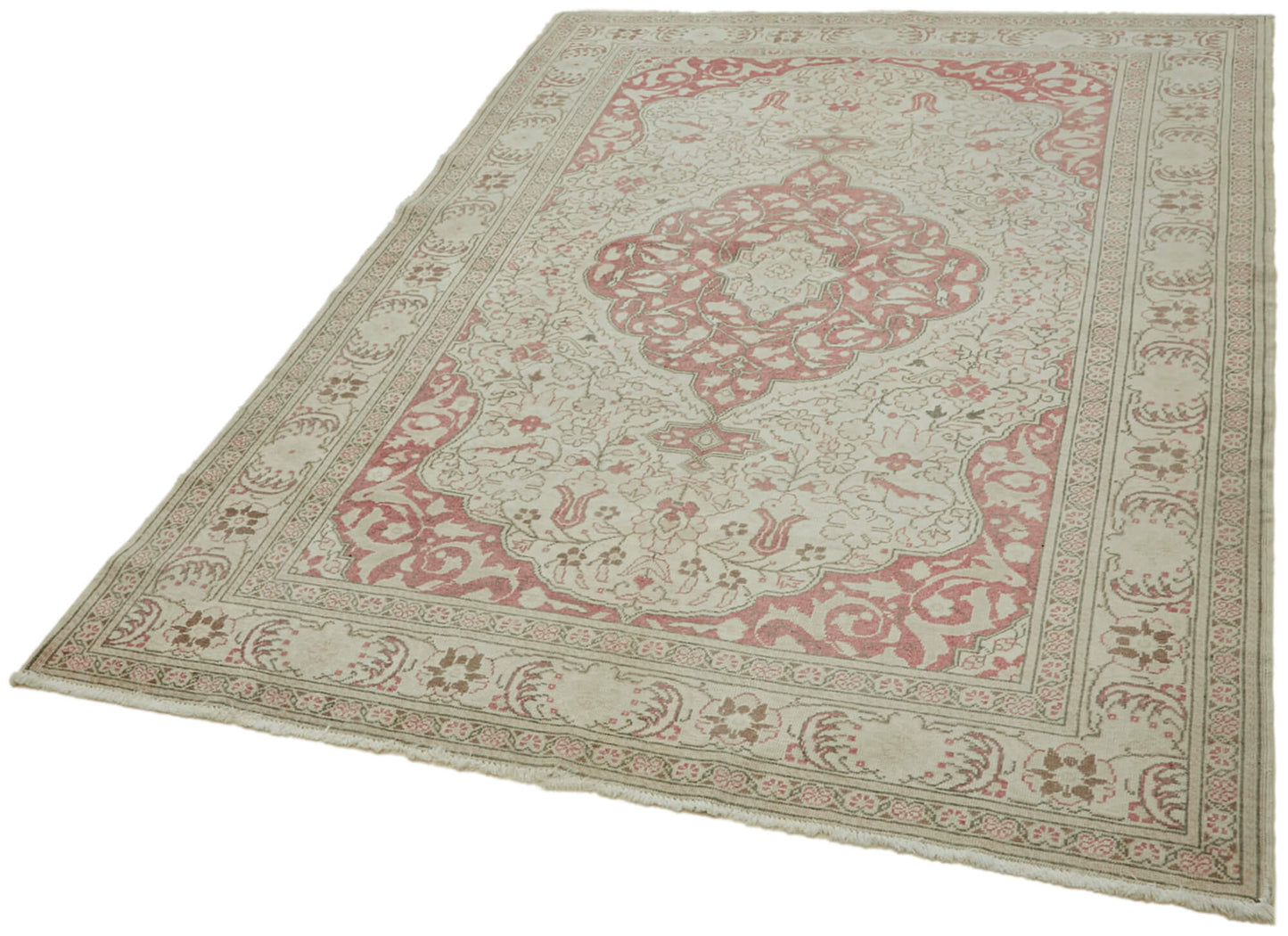 5x7 Beige Anatolian Rug - 43616