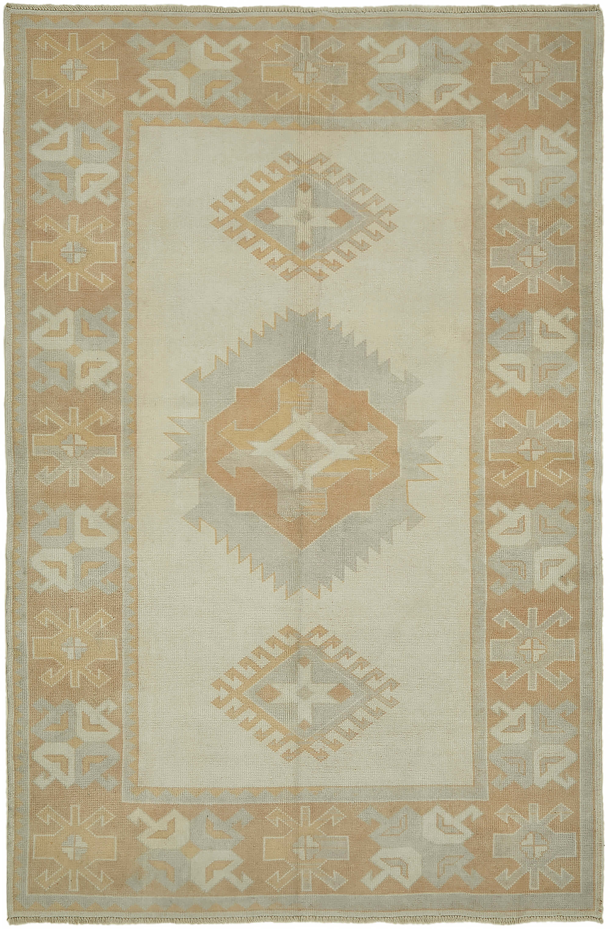 5x7 Beige Anatolian Rug - 43626