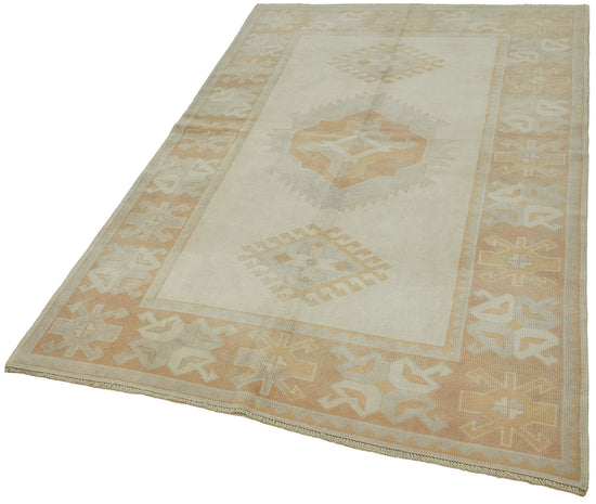 5x7 Beige Anatolian Rug - 43626