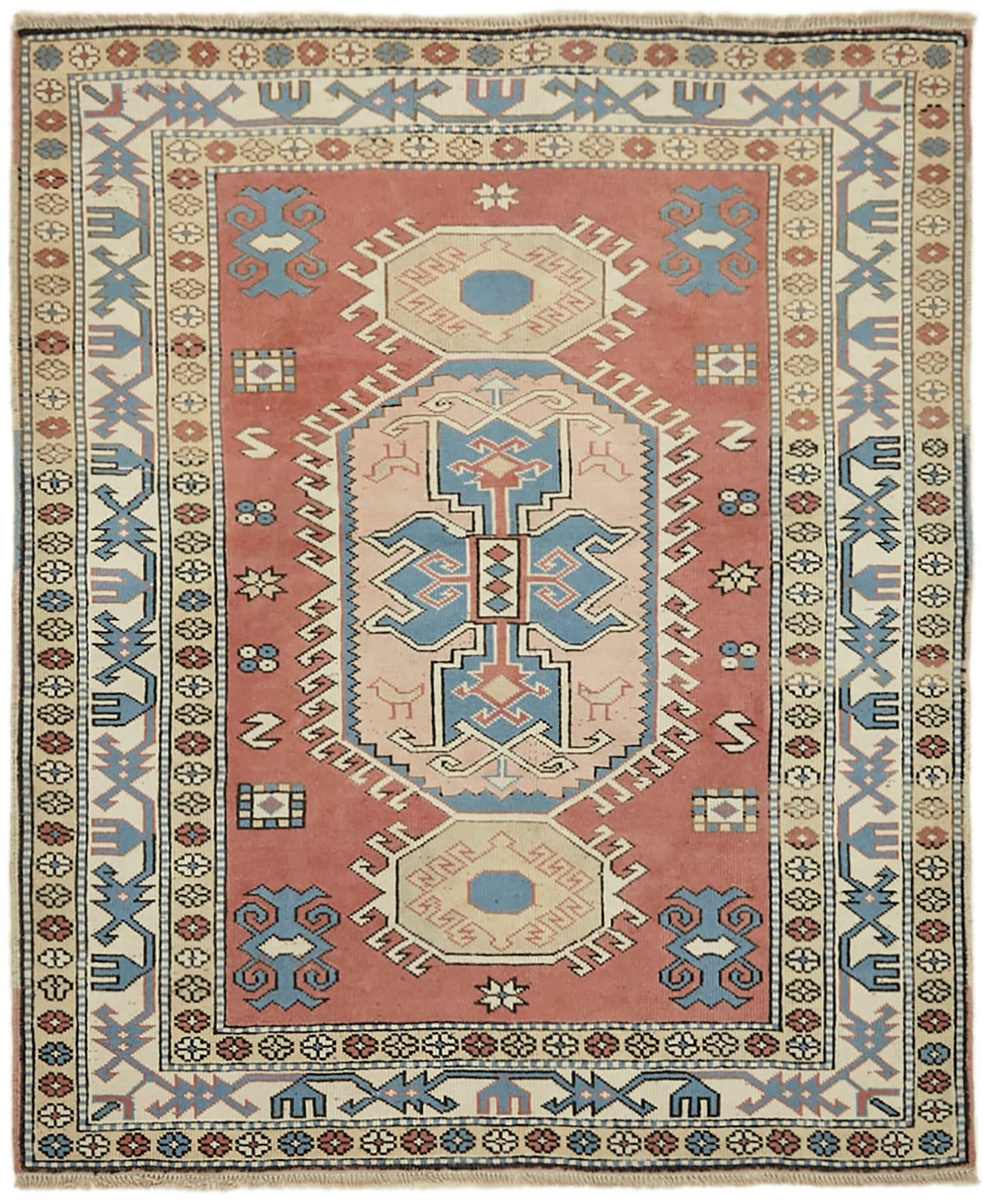 5x6 Beige Anatolian Rug - 43648