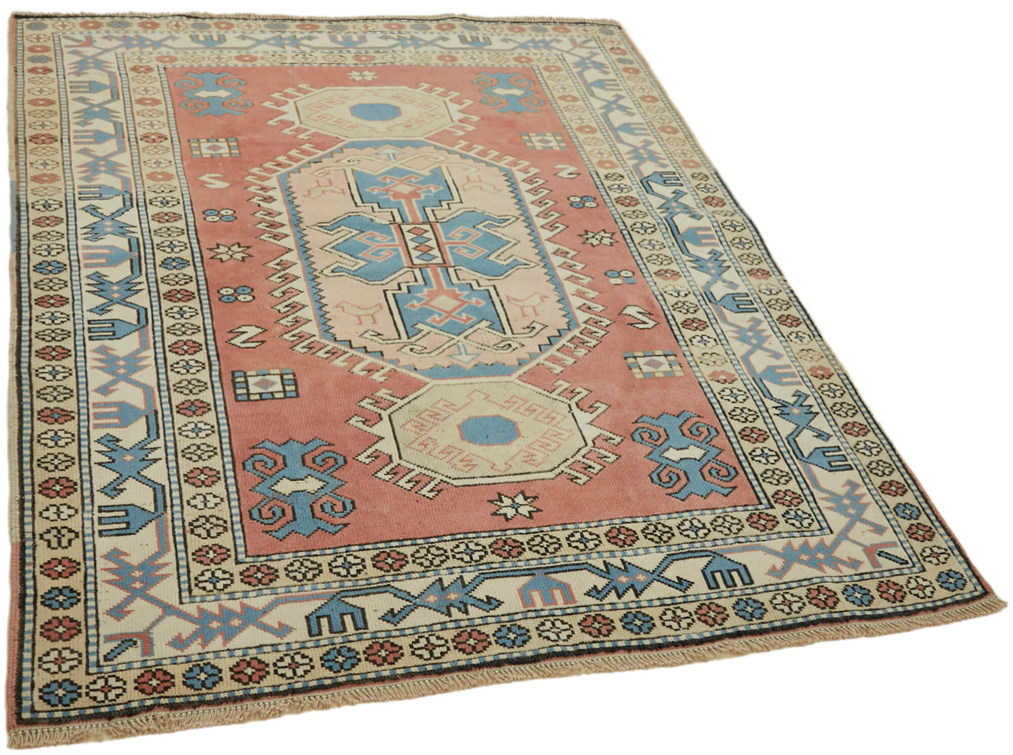5x6 Beige Anatolian Rug - 43648