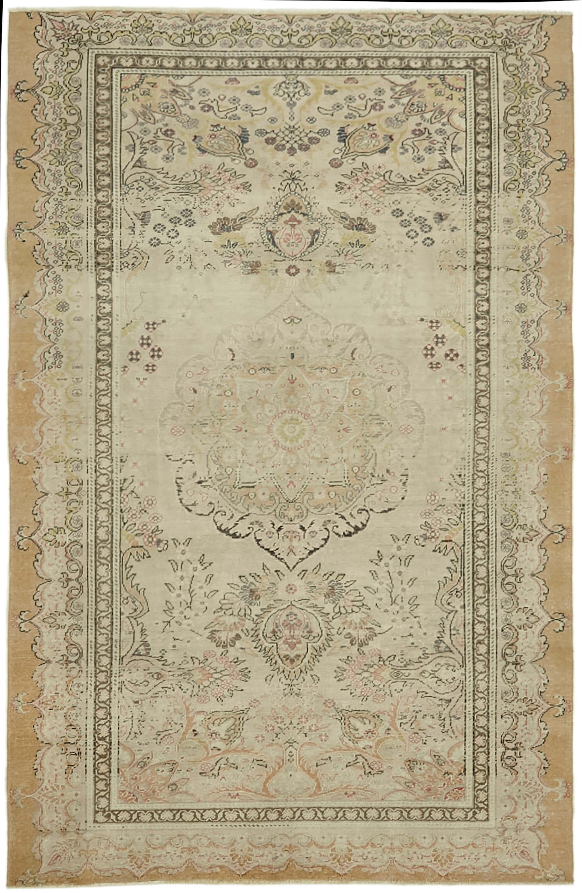 4x7 Beige Anatolian Rug - 43649