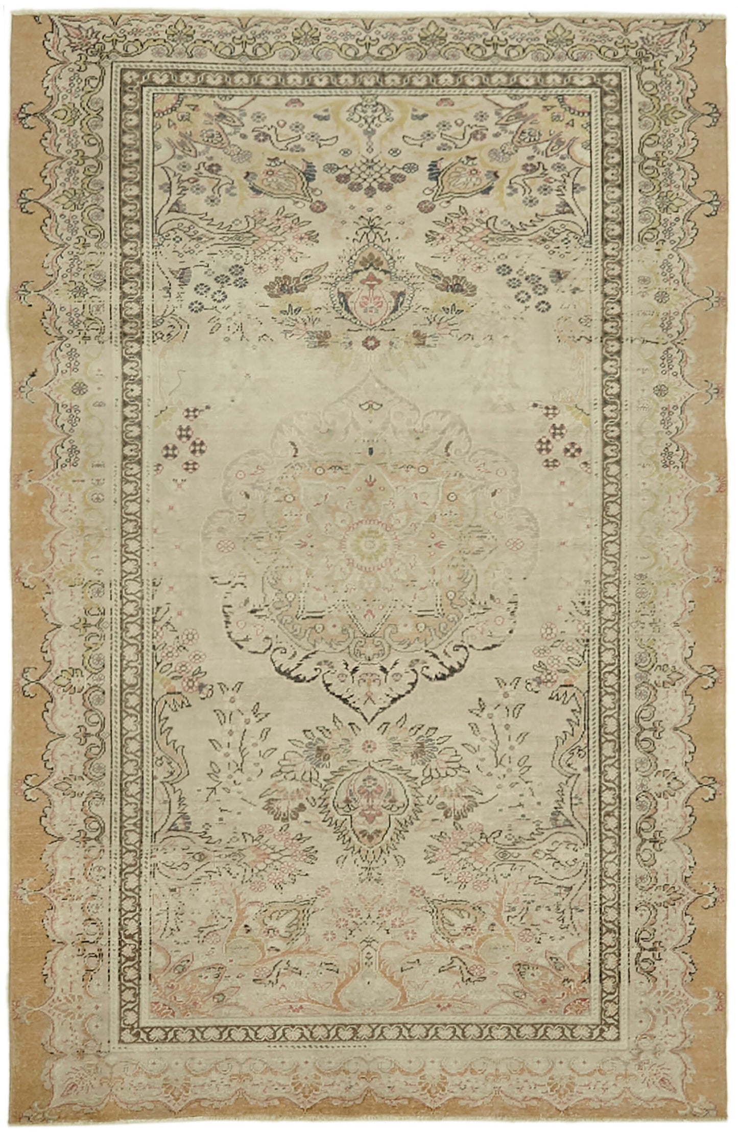 4x7 Beige Anatolian Rug - 43649