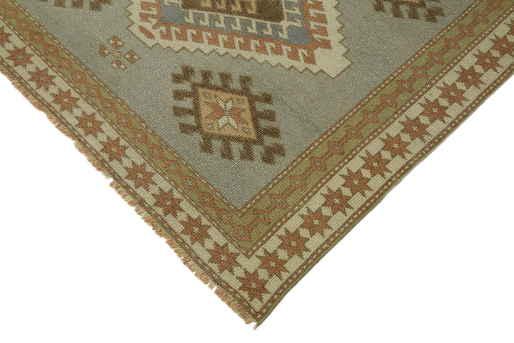 4x7 Blue Anatolian Runner Rug - 43654