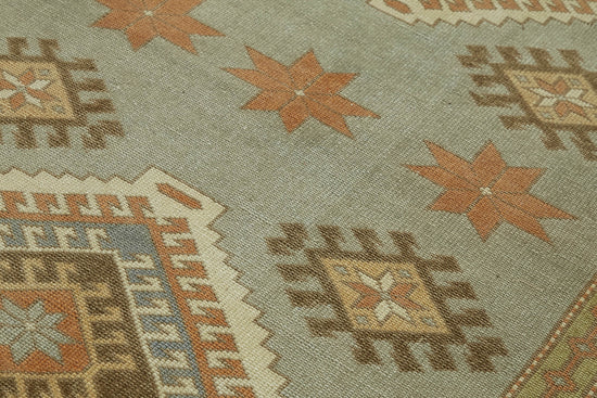 4x7 Blue Anatolian Runner Rug - 43654