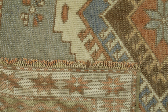 4x7 Blue Anatolian Runner Rug - 43654
