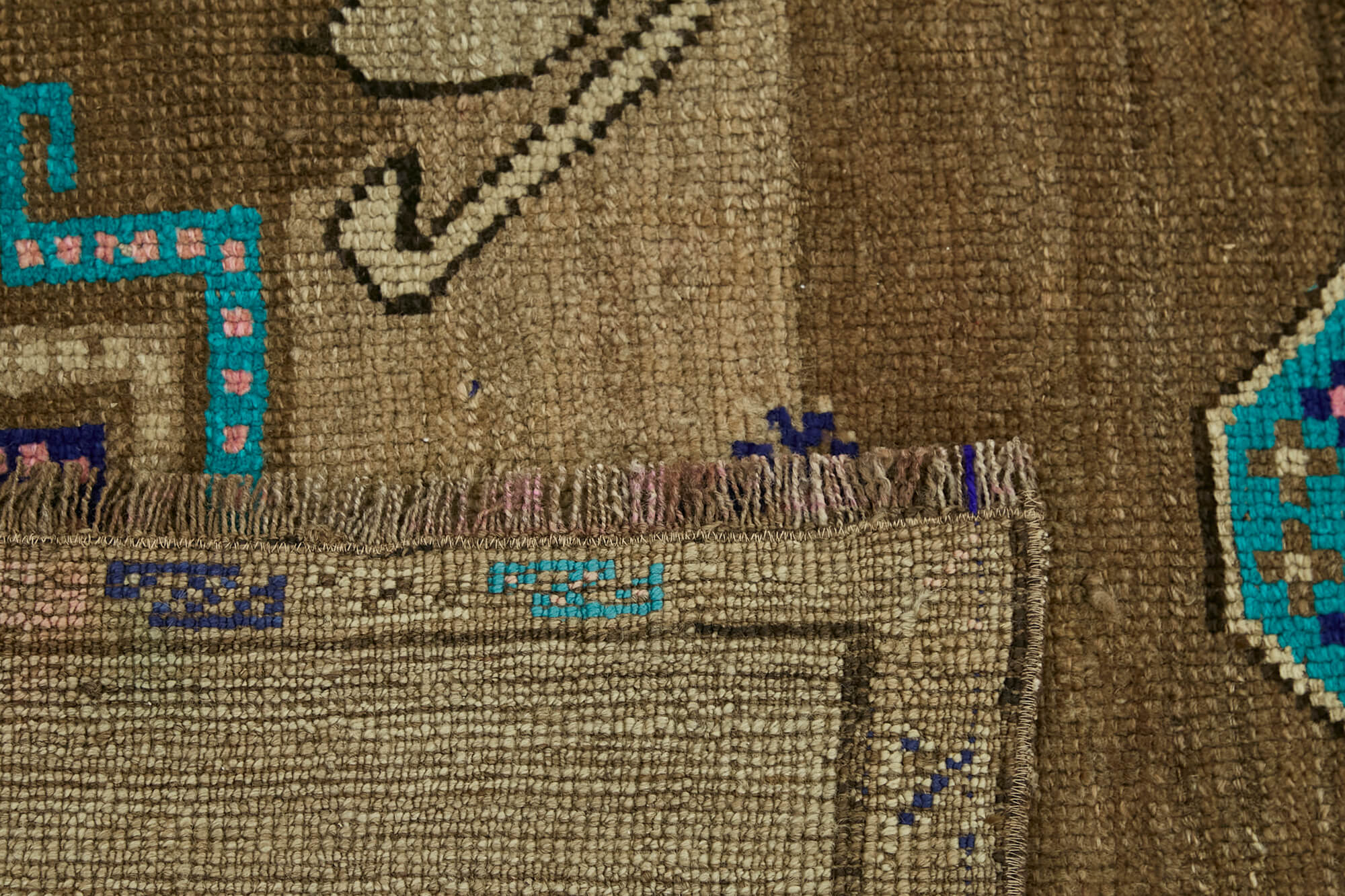 3x9 Brown Anatolian Runner Rug - 43655